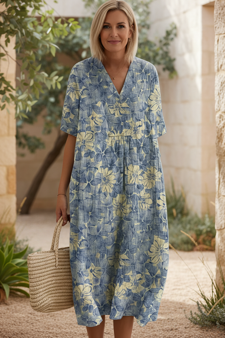Vivienne - Delightful Floral Dress