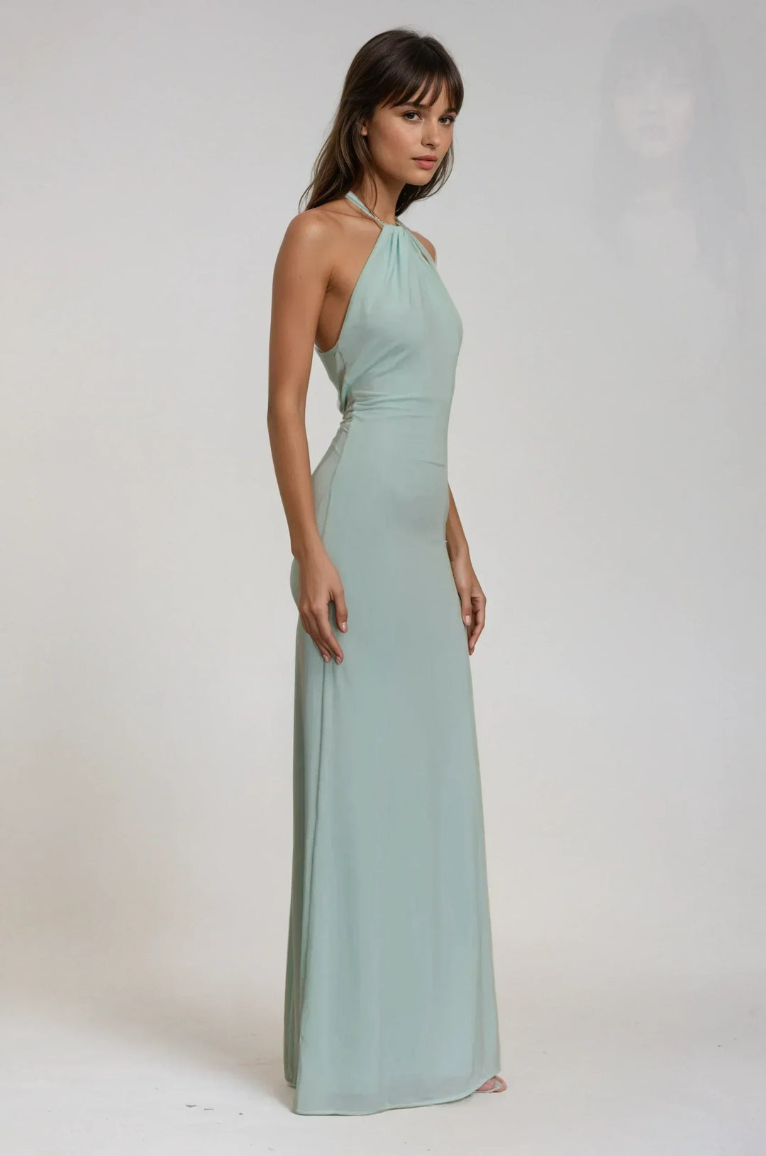 Serena | Halterneck Maxi Dress
