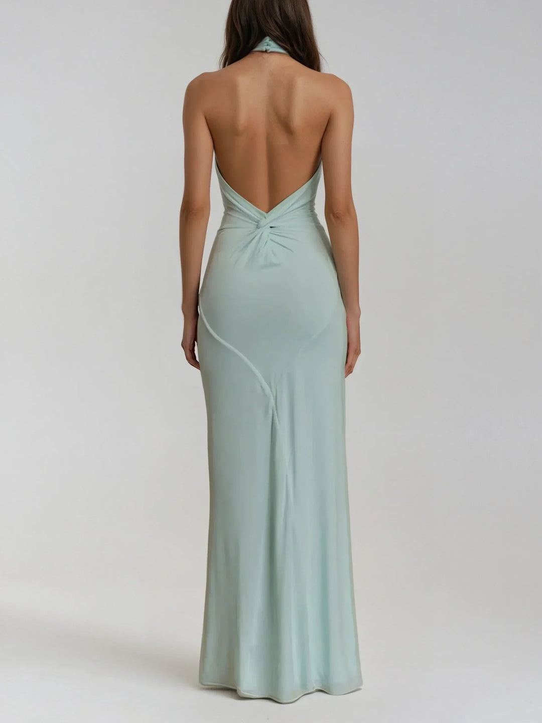 Serena | Halterneck Maxi Dress