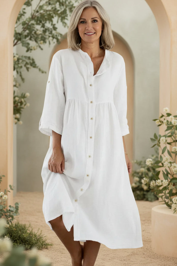 Margaret | Loose Shirt Dress