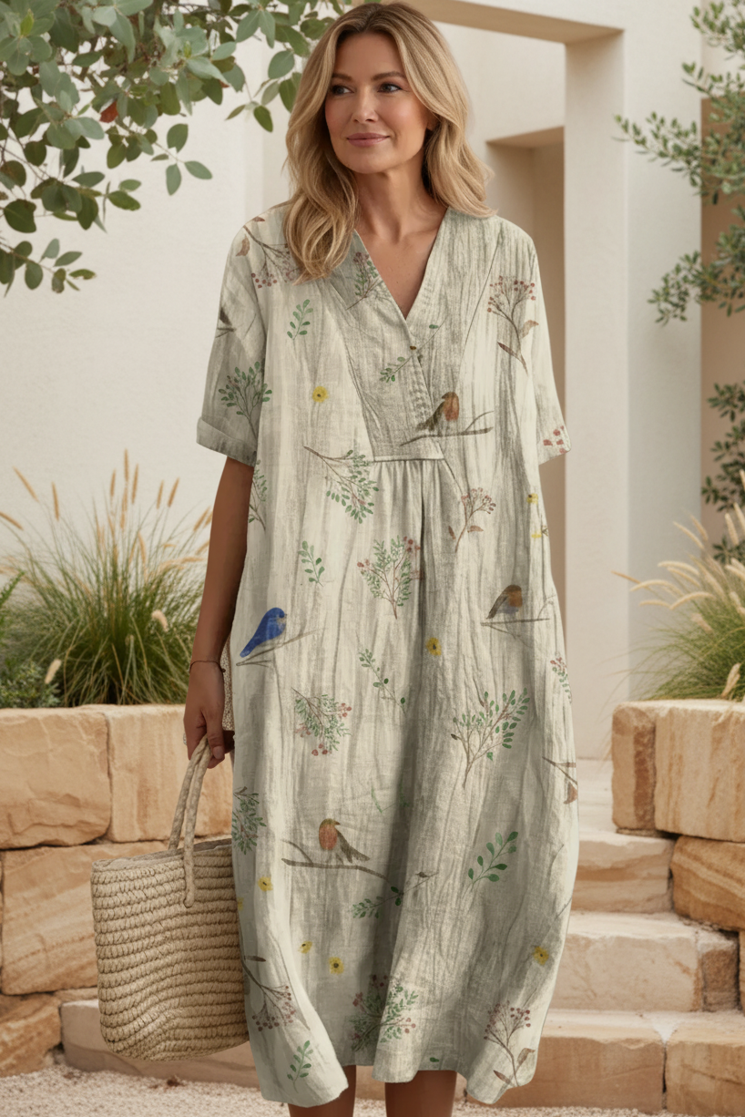 Vivienne - Delightful Floral Dress