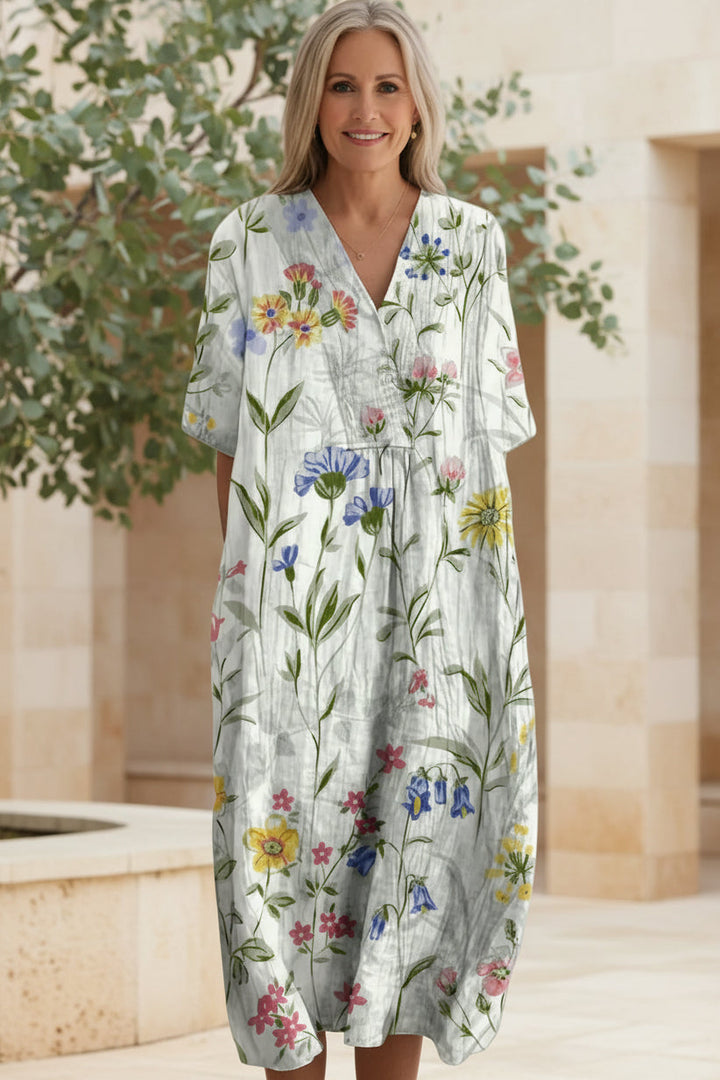 Vivienne - Delightful Floral Dress