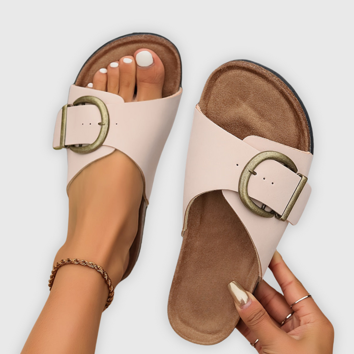 Ivory | Orthopaedic Soft Glide Comfort Sandals